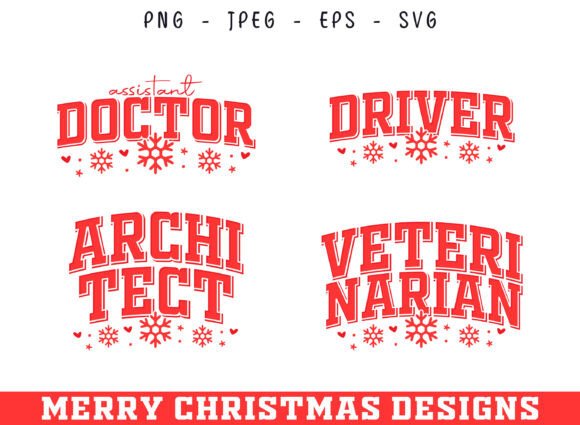 Christmas Graphics for Crafts Branding