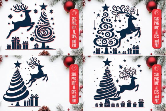 Cricut Christmas SVG Bundle for Graphics & Crafts