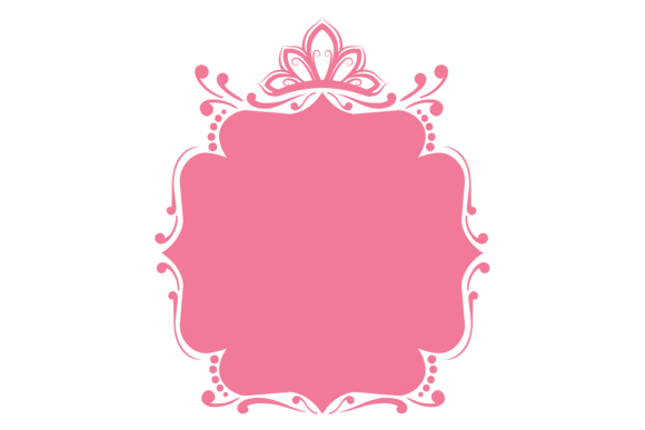 Decorative Pink Frame with Ornate Crown Review