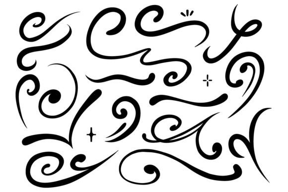 Decorative Swirl Line Elements: A Designer Review