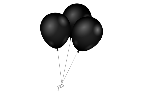 Realistic Balloons Graphics for Crafts