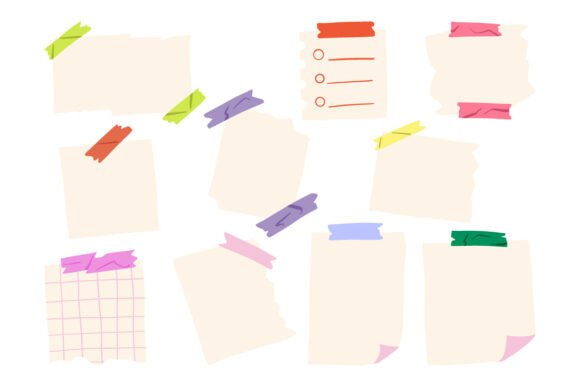 Sticky Notes with Decorative Tapes Review